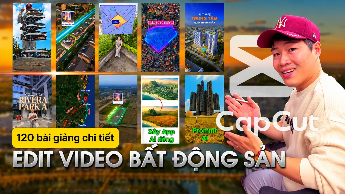 Khóa học Edit video Bất động sản – Nâng cao