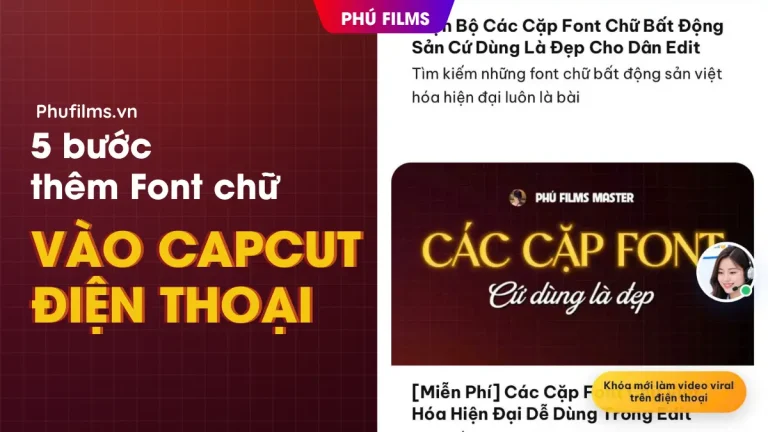 5 Bước Thêm Font Chữ Vào CapCut Trên Điện Thoại Cực Đơn Giản
