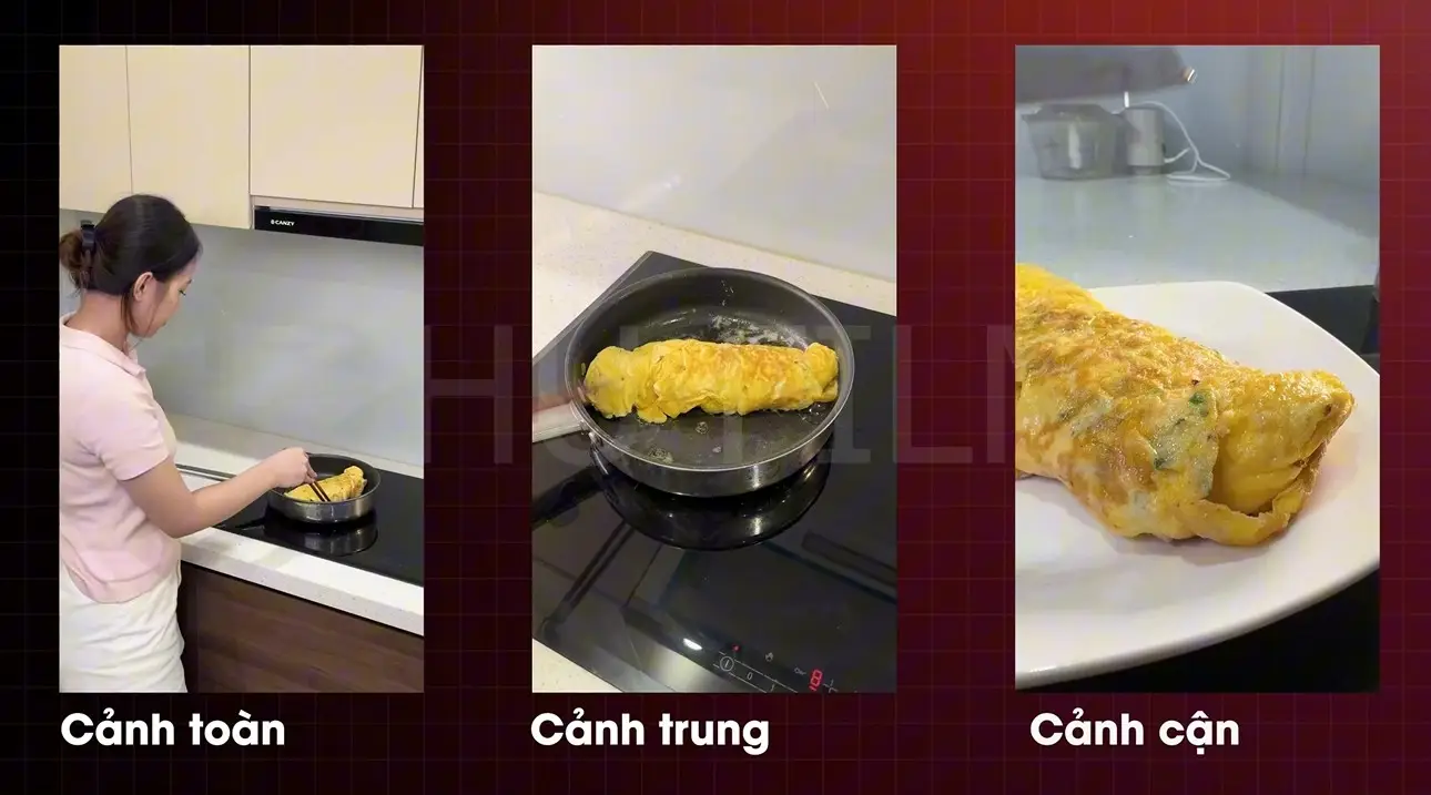 hướng dẫn quay vlog nấu ăn tại nhà bằng điện thoại