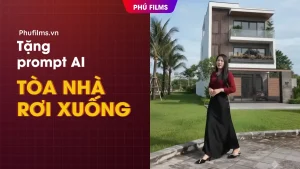 Phú Films Tặng Prompt AI Tòa Nhà Rơi Xuống Liên Tiếp 2026